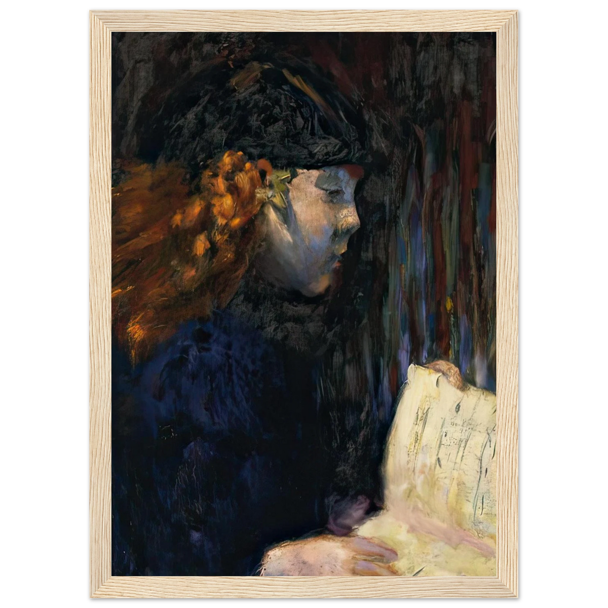 The Solfege Framed Poster | Pierre Bonnard Framed Prints Wall Art | Pierre Bonnard Shop