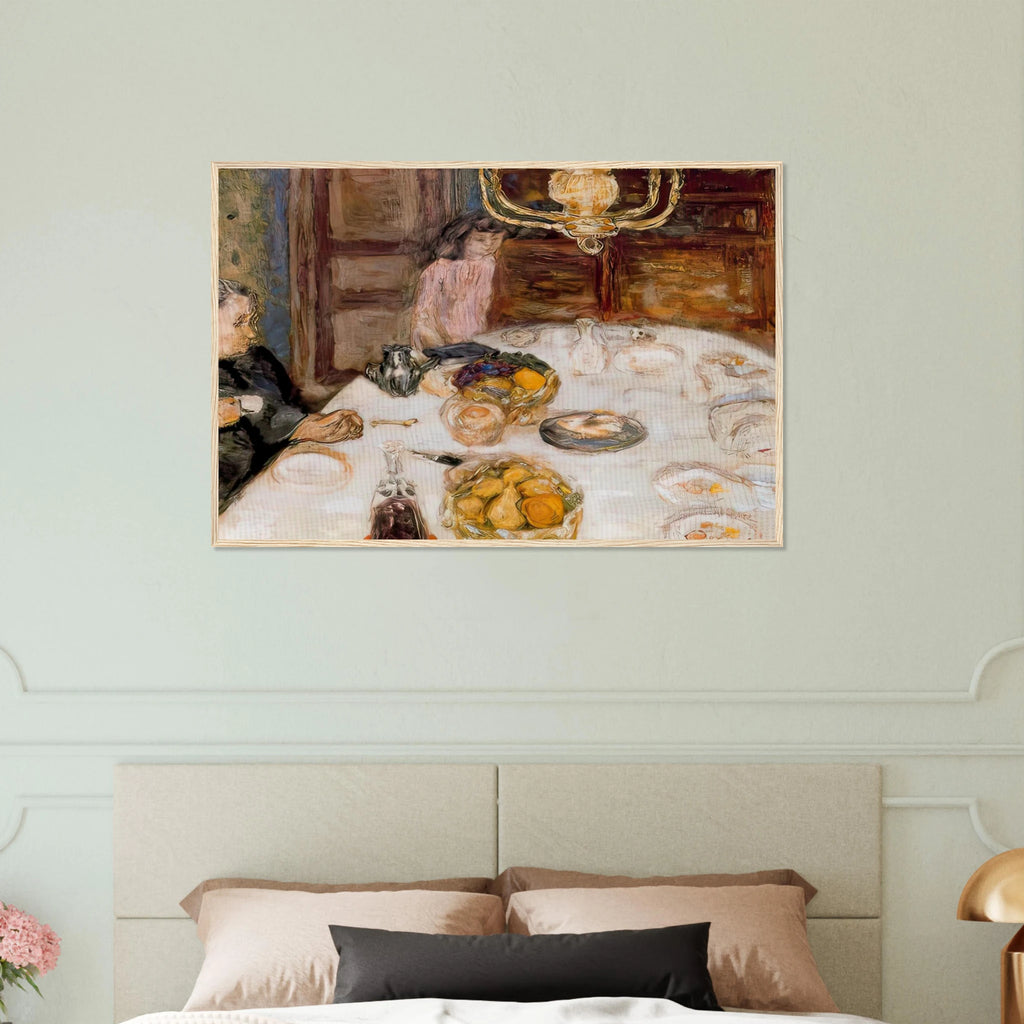 Lunch at Le Grand Lamps Framed Poster | Pierre Bonnard Framed Prints Wall Art | Pierre Bonnard Shop