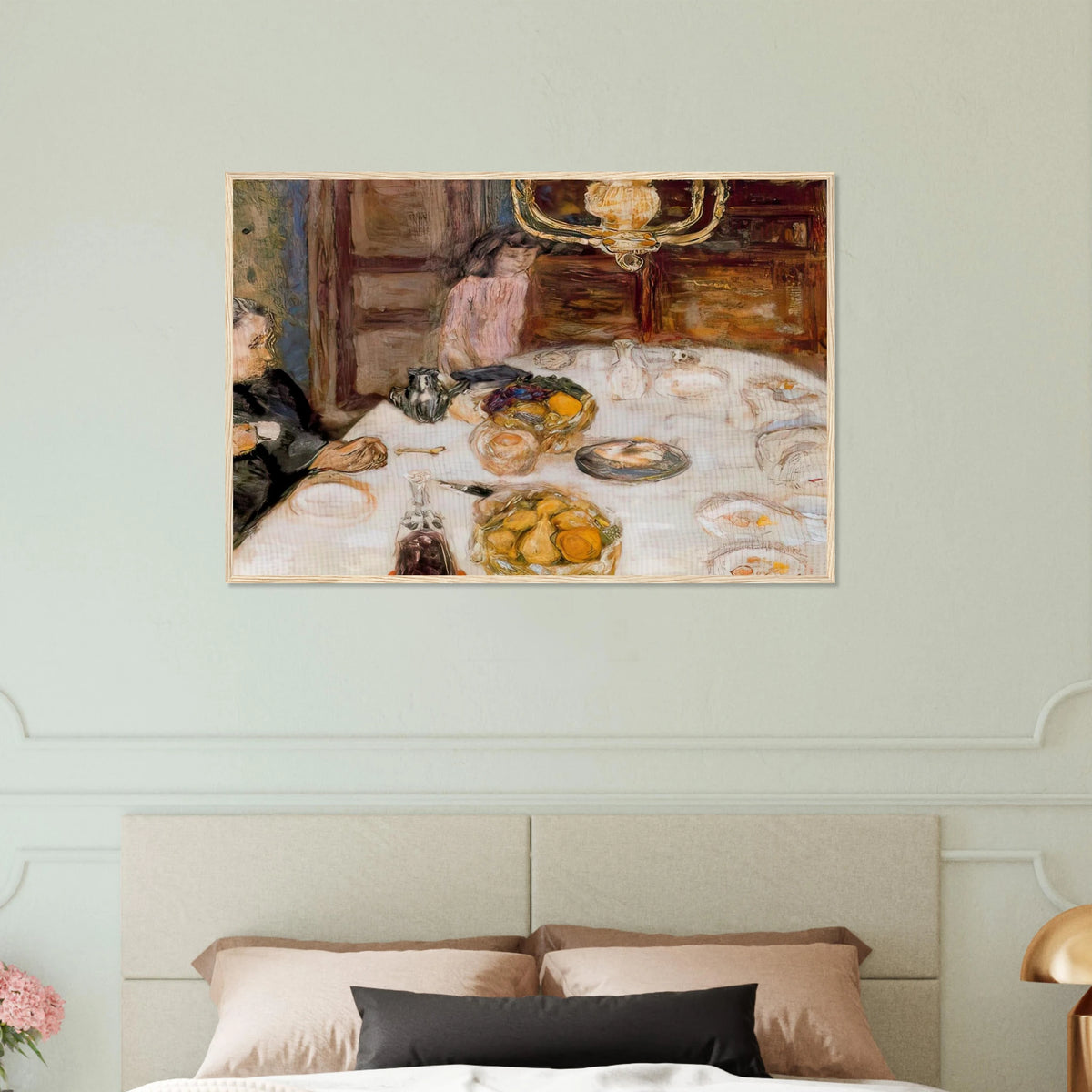 Lunch at Le Grand Lamps Framed Poster | Pierre Bonnard Framed Prints Wall Art | Pierre Bonnard Shop
