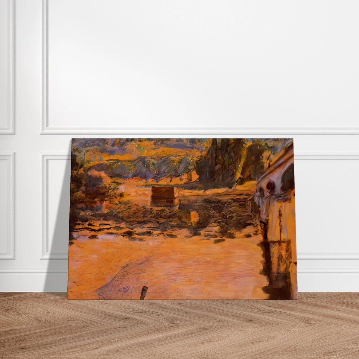 The Pont de Vernon Canvas | Pierre Bonnard Canvas | Pierre Bonnard Shop