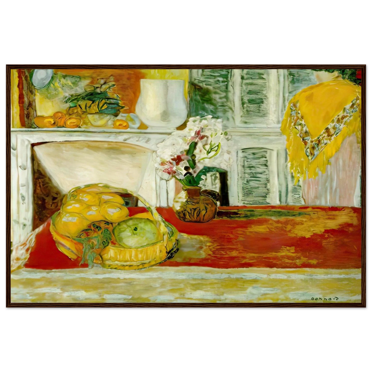 Corner of the Dining Room Framed Poster | Pierre Bonnard Framed Prints Wall Art | Pierre Bonnard Shop