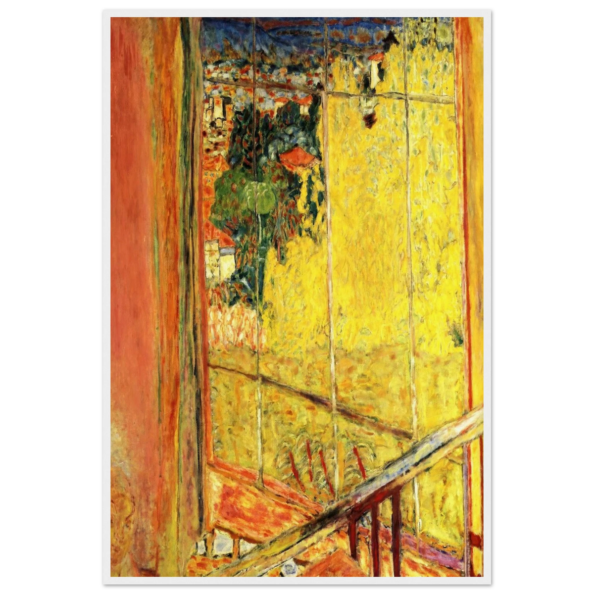 The workshop with Mimosa Framed Poster | Pierre Bonnard Framed Prints Wall Art | Pierre Bonnard Shop