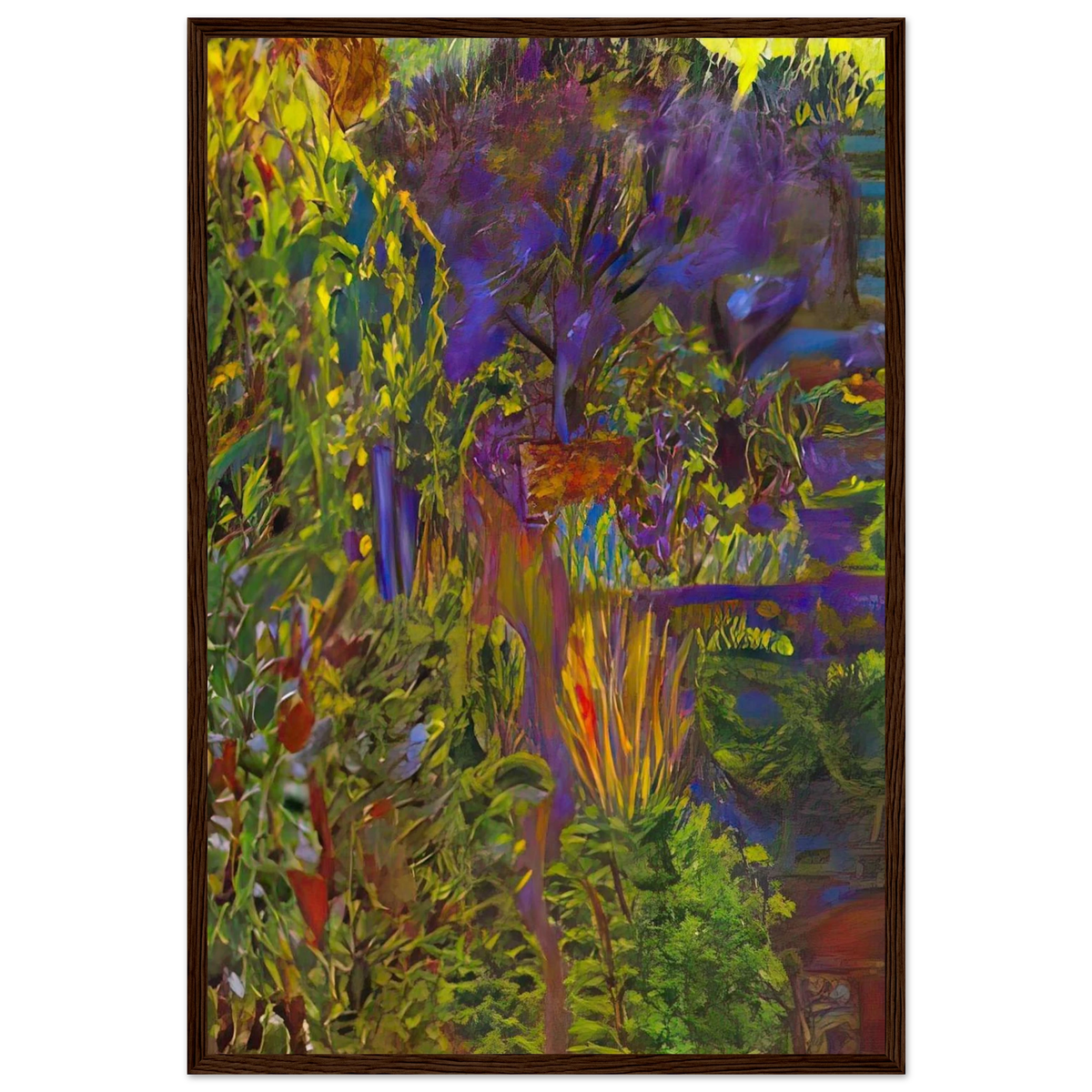 Garden at Midday Framed Poster | Pierre Bonnard Framed Prints Wall Art | Pierre Bonnard Shop