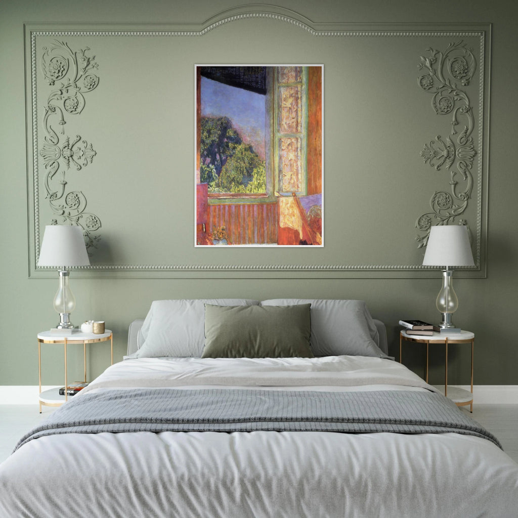The Open Window Framed Poster | Pierre Bonnard Framed Prints Wall Art | Pierre Bonnard Shop