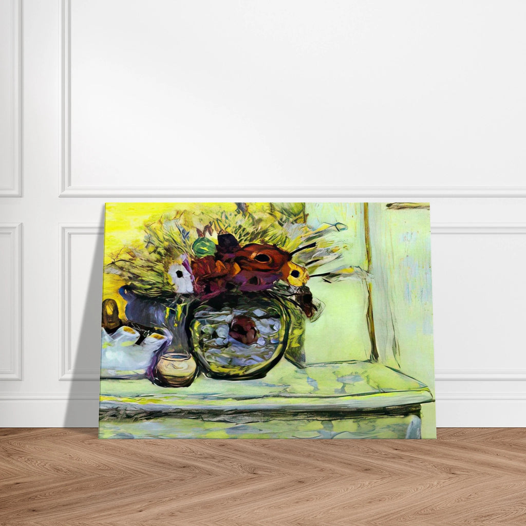 Vase with Anemonies and Empty Vase Canvas | Pierre Bonnard Canvas | Pierre Bonnard Shop