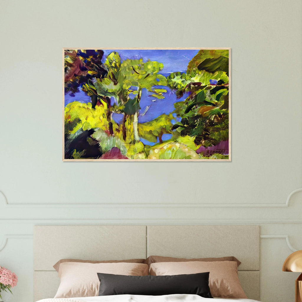 Landscape of Cote d Azur Framed Poster | Pierre Bonnard Framed Prints Wall Art | Pierre Bonnard Shop
