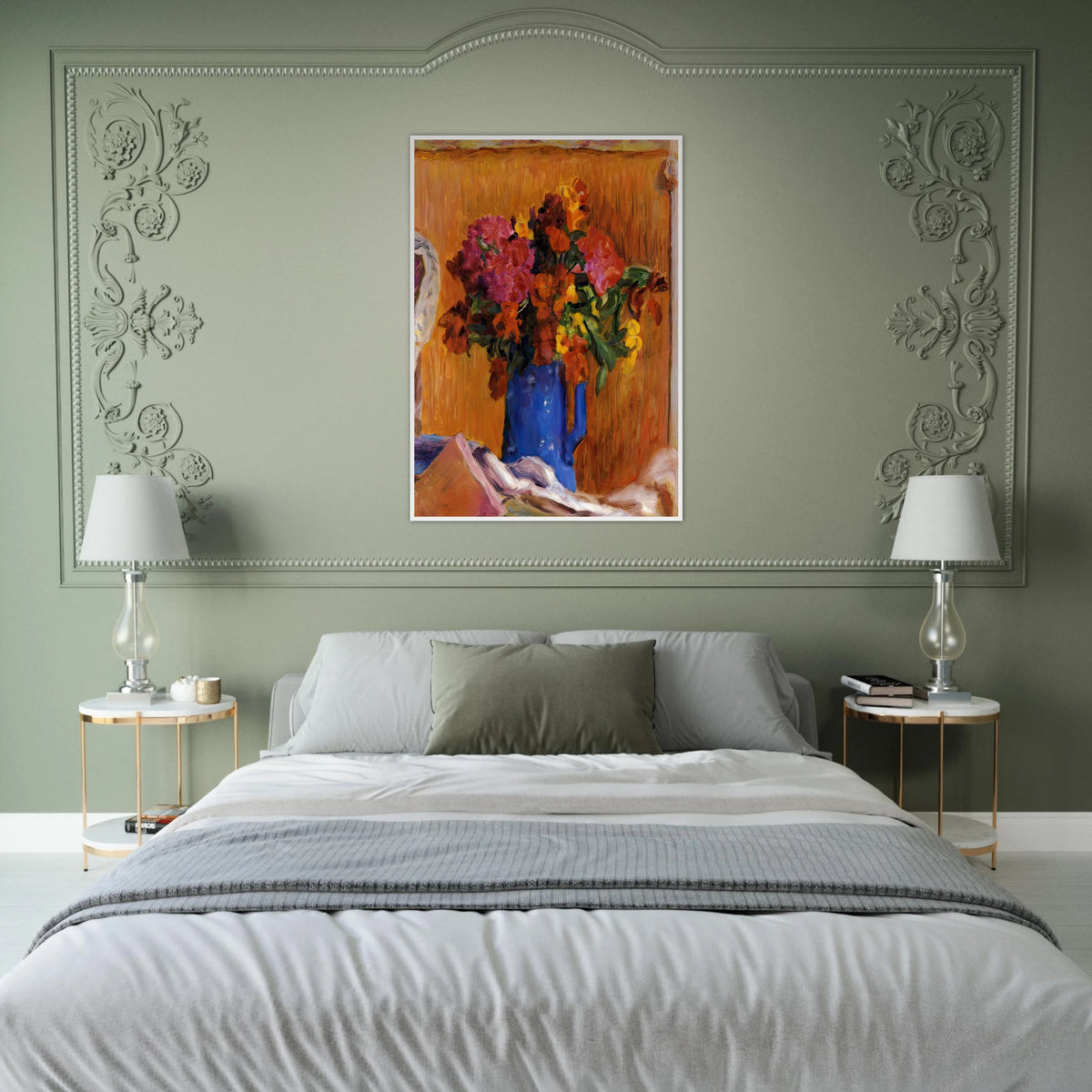 The Blue Pot Framed Poster | Pierre Bonnard Framed Prints Wall Art | Pierre Bonnard Shop