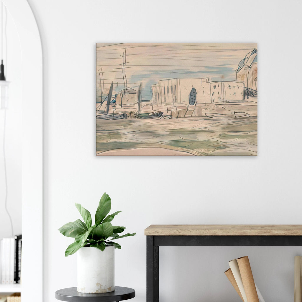 The Docks at Deauville Canvas | Pierre Bonnard Canvas | Pierre Bonnard Shop