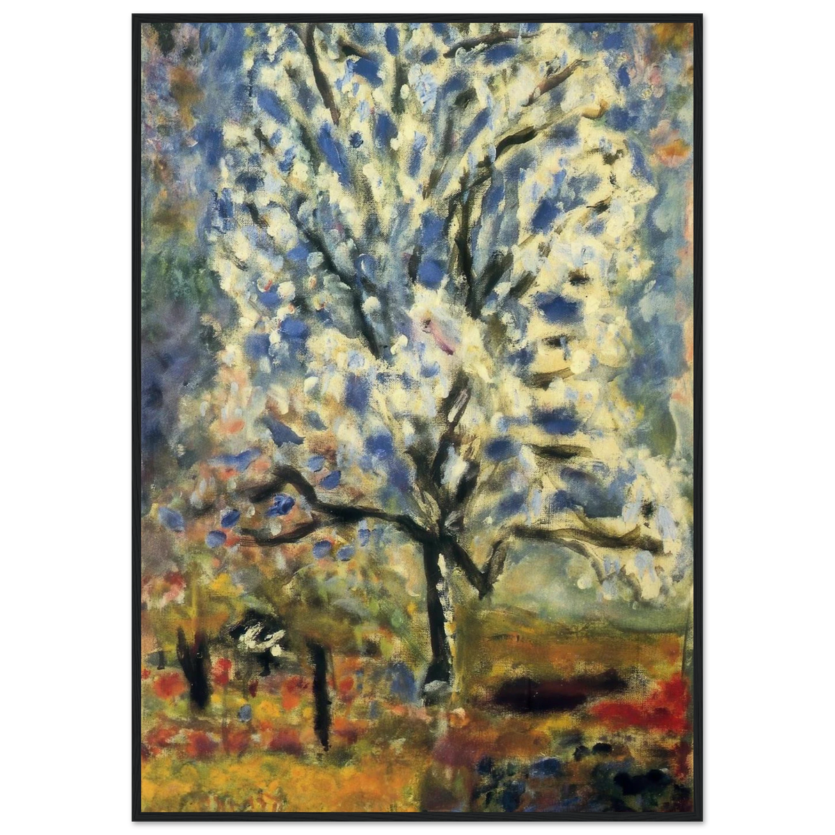 The almond tree in blossom Framed Poster | Pierre Bonnard Framed Prints Wall Art | Pierre Bonnard Shop