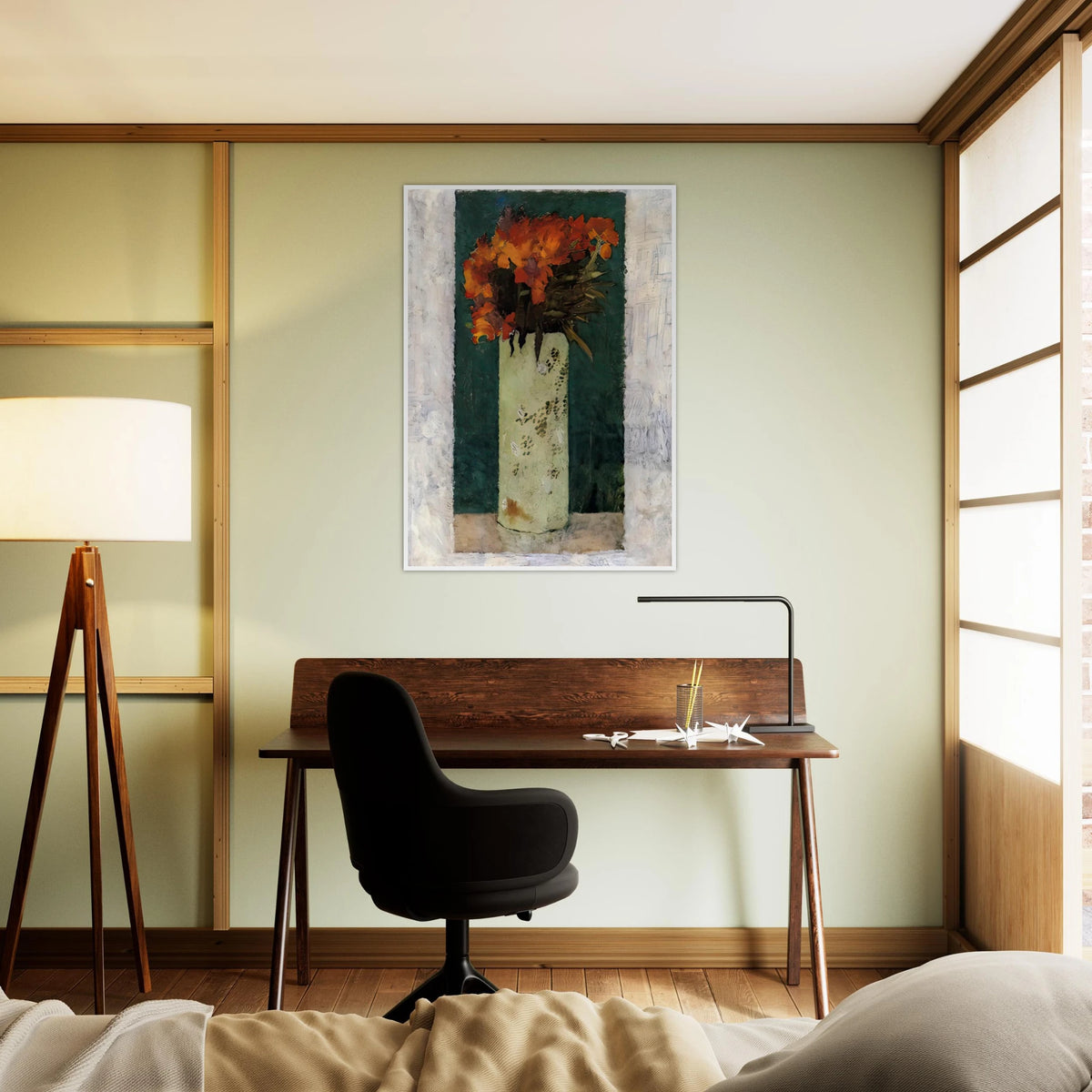 Pot of Flowers Framed Poster | Pierre Bonnard Framed Prints Wall Art | Pierre Bonnard Shop