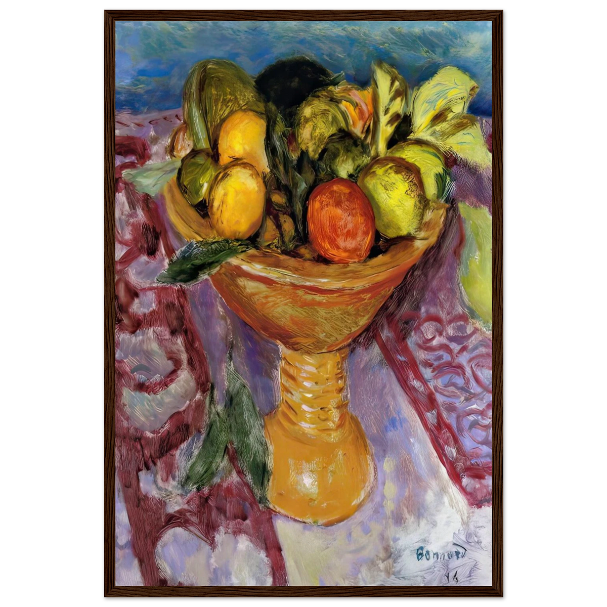 Fruit Bowl Framed Poster | Pierre Bonnard Framed Prints Wall Art | Pierre Bonnard Shop