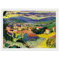 Landscape at Le Cannet Framed Poster | Pierre Bonnard Framed Prints Wall Art | Pierre Bonnard Shop
