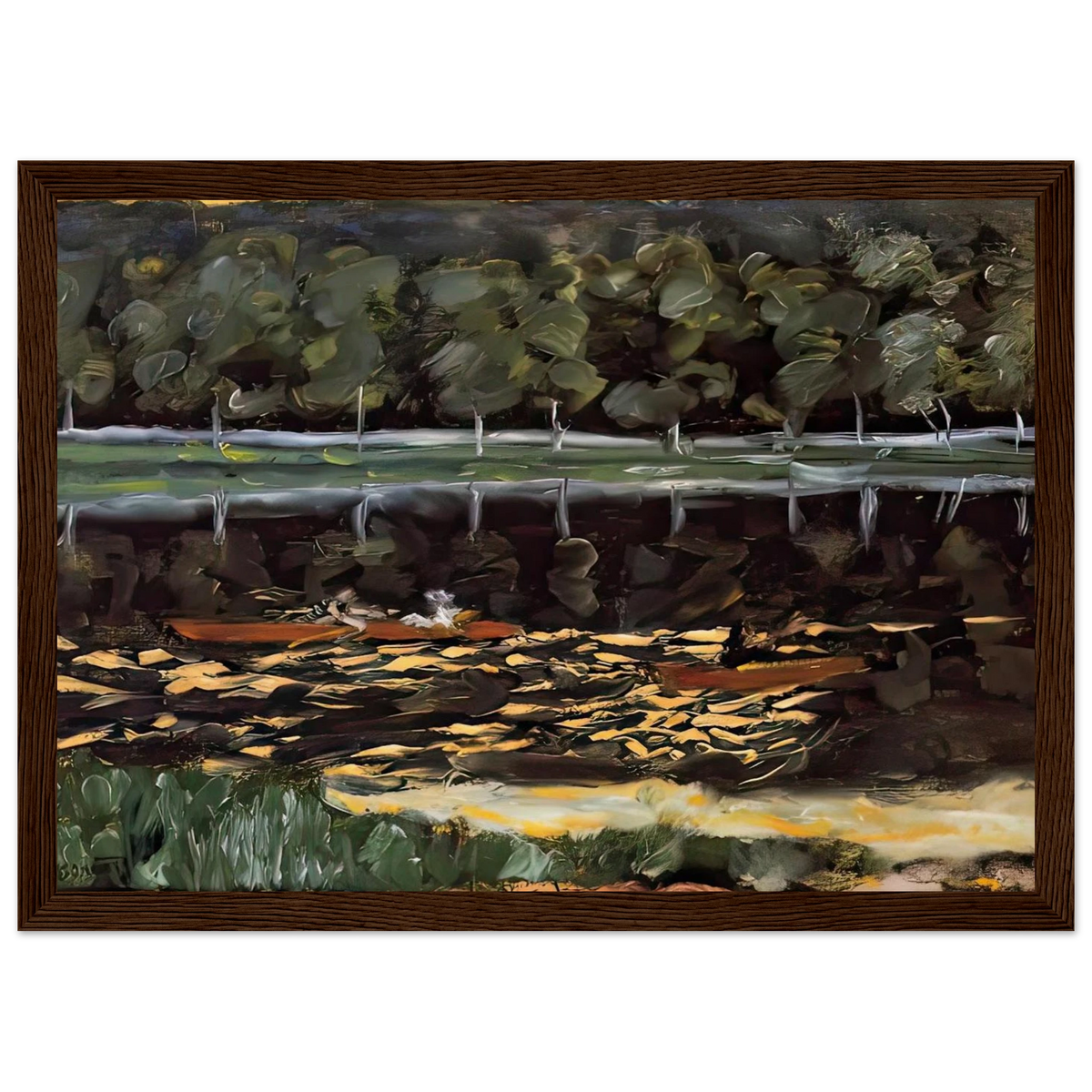Going Rowing Framed Poster | Pierre Bonnard Framed Prints Wall Art | Pierre Bonnard Shop