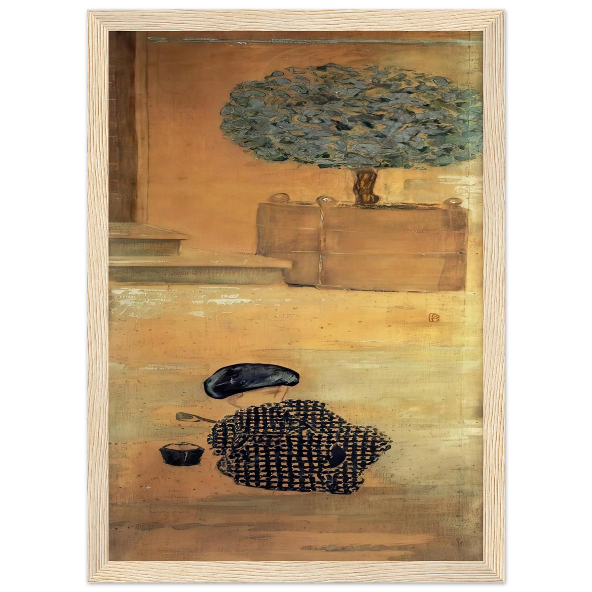 The Child with a Sandcastle, or The Child with a Bucket Framed Poster | Pierre Bonnard Framed Prints Wall Art | Pierre Bonnard Shop