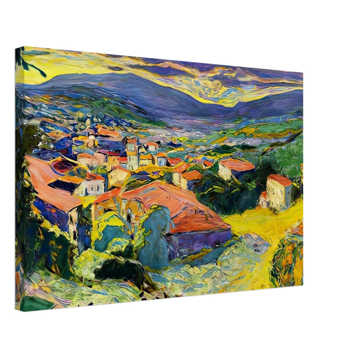Landscape at Le Cannet Canvas | Pierre Bonnard Canvas | Pierre Bonnard Shop