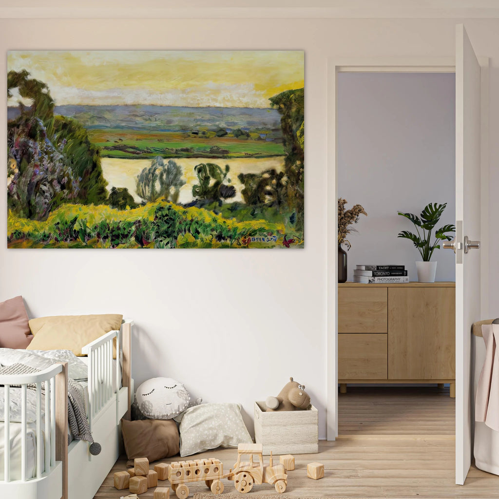 Landscape at Vernon Poster | Pierre Bonnard Poster | Pierre Bonnard Shop