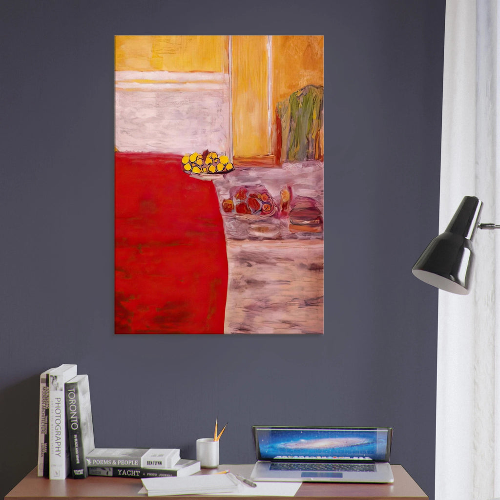 Fruit on the red carpet Canvas | Pierre Bonnard Canvas | Pierre Bonnard Shop
