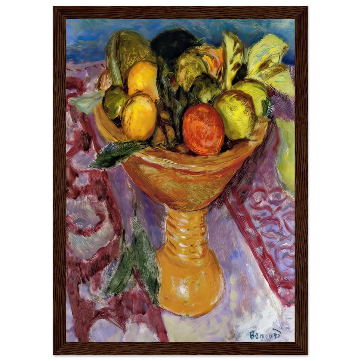 Fruit Bowl Framed Poster | Pierre Bonnard Framed Prints Wall Art | Pierre Bonnard Shop