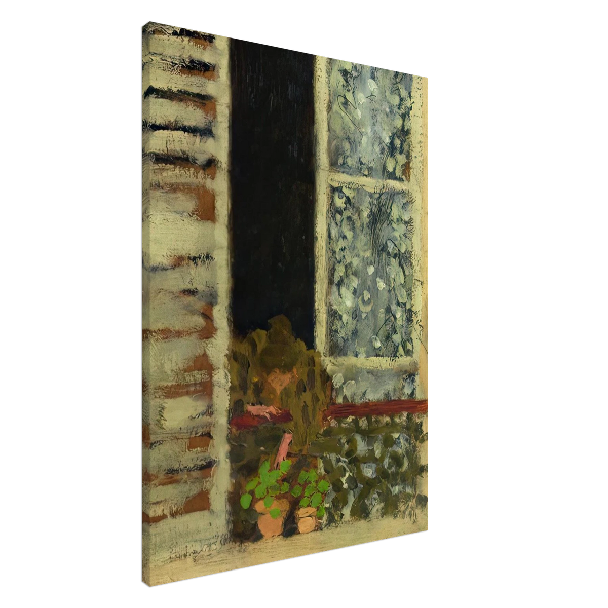 Woman at Her Window Canvas | Pierre Bonnard Canvas | Pierre Bonnard Shop