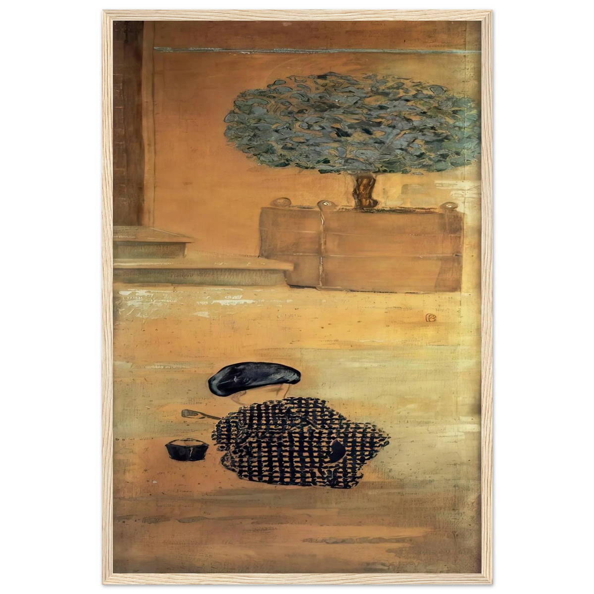 The Child with a Sandcastle, or The Child with a Bucket Framed Poster | Pierre Bonnard Framed Prints Wall Art | Pierre Bonnard Shop