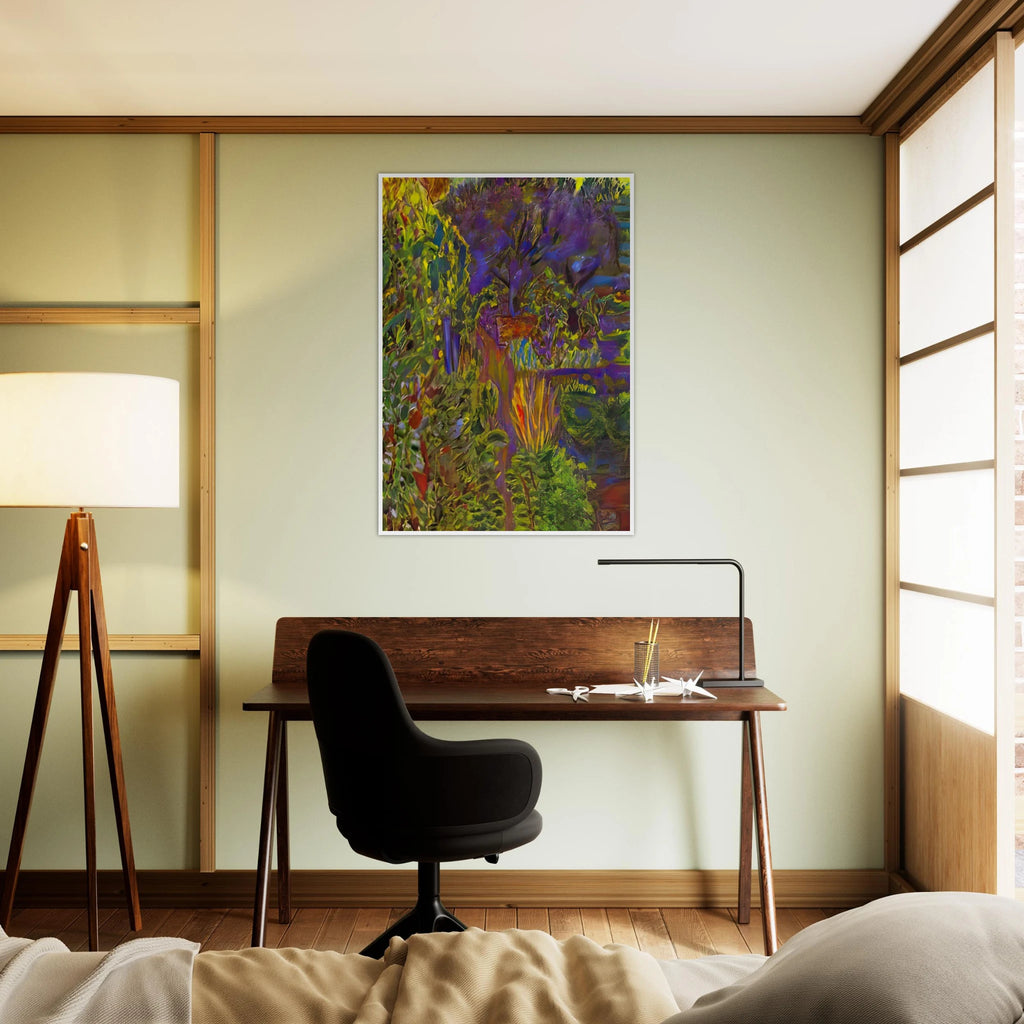 Garden at Midday Framed Poster | Pierre Bonnard Framed Prints Wall Art | Pierre Bonnard Shop