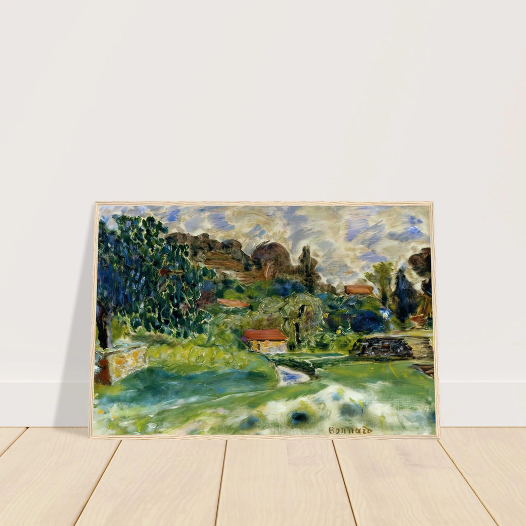 Cagnes Landscape Framed Poster | Pierre Bonnard Framed Prints Wall Art | Pierre Bonnard Shop