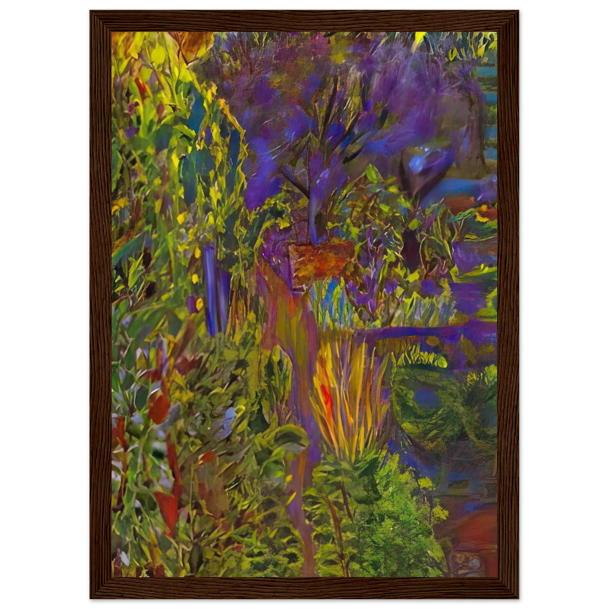 Garden at Midday Framed Poster | Pierre Bonnard Framed Prints Wall Art | Pierre Bonnard Shop