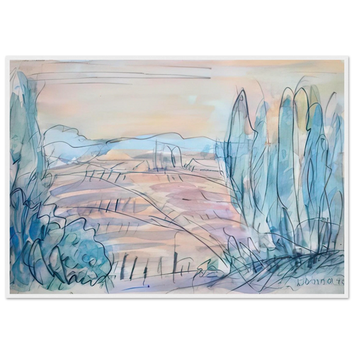 Côte d'Azur Framed Poster | Pierre Bonnard Framed Prints Wall Art | Pierre Bonnard Shop