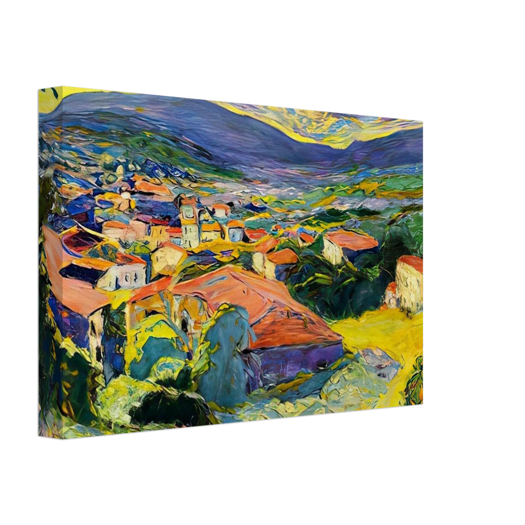 Landscape at Le Cannet Canvas | Pierre Bonnard Canvas | Pierre Bonnard Shop
