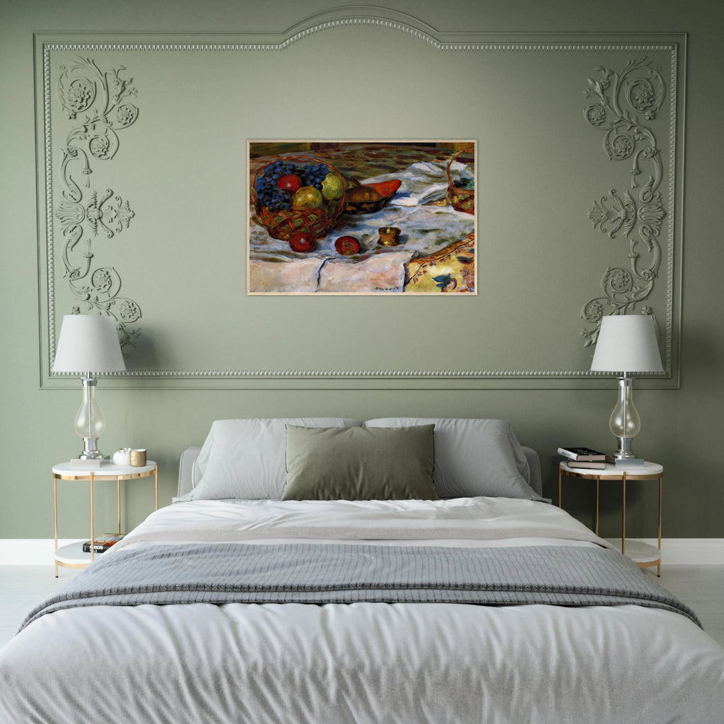 Still LIfe with Earthenware Dish Framed Poster | Pierre Bonnard Framed Prints Wall Art | Pierre Bonnard Shop