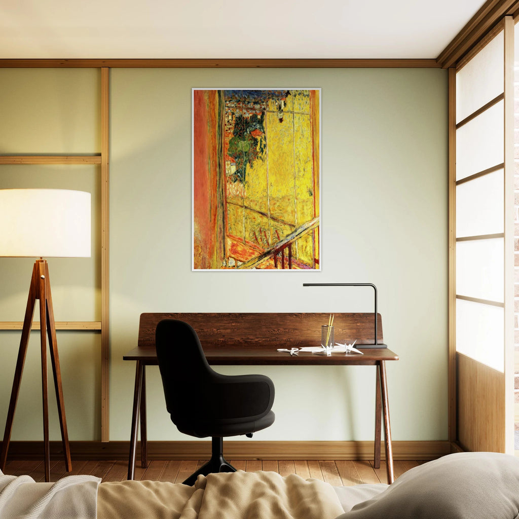The workshop with Mimosa Framed Poster | Pierre Bonnard Framed Prints Wall Art | Pierre Bonnard Shop