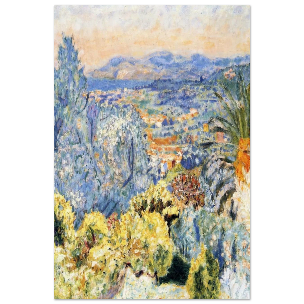 The Cote d'Azur Poster | Pierre Bonnard Poster | Pierre Bonnard Shop