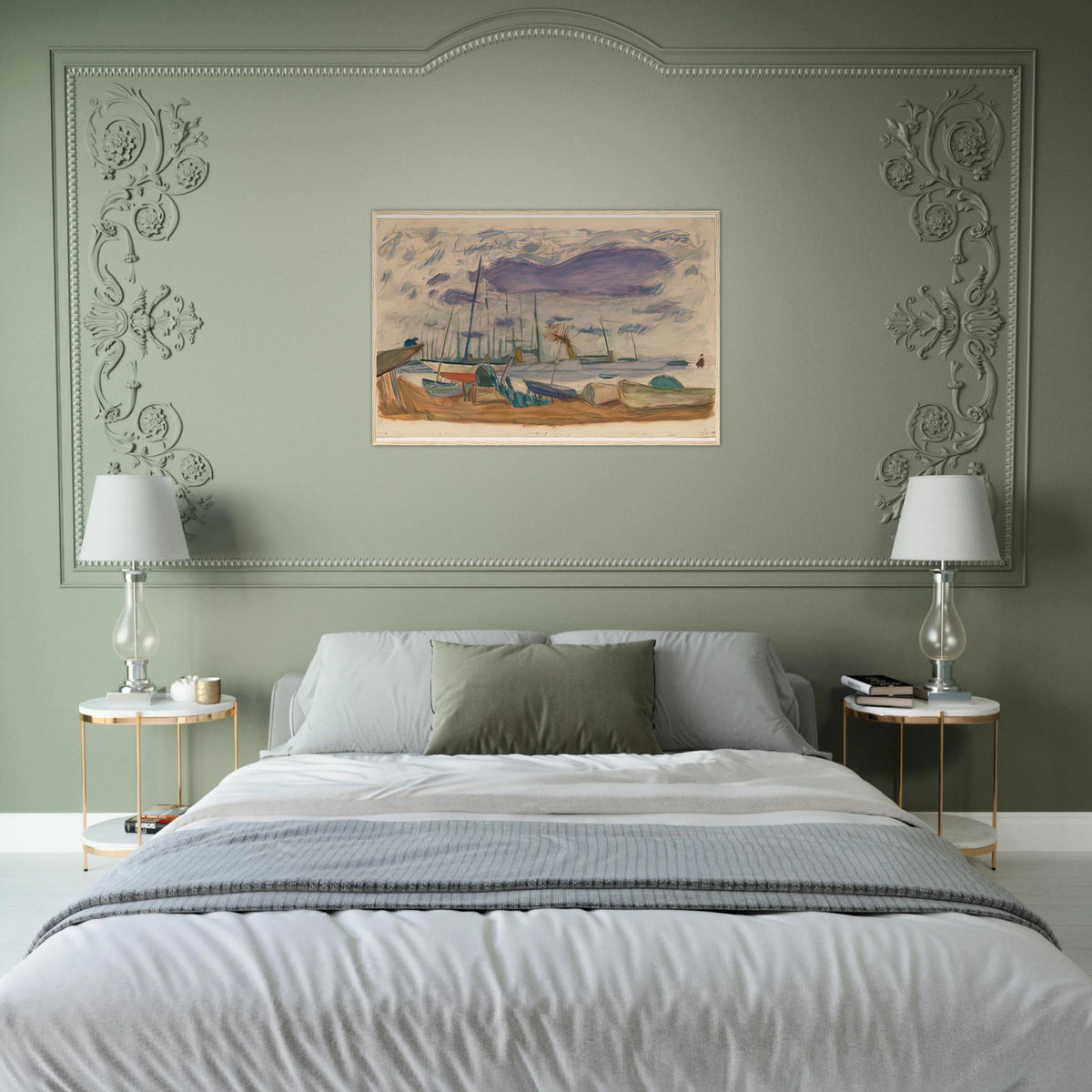 Le Port de Cannes Framed Poster | Pierre Bonnard Framed Prints Wall Art | Pierre Bonnard Shop