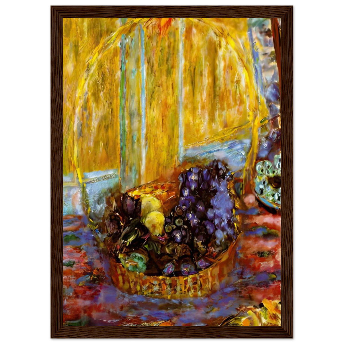Fruit Basket Framed Poster | Pierre Bonnard Framed Prints Wall Art | Pierre Bonnard Shop