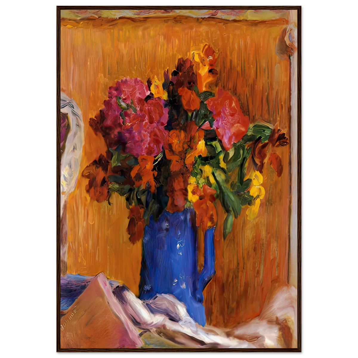 The Blue Pot Framed Poster | Pierre Bonnard Framed Prints Wall Art | Pierre Bonnard Shop