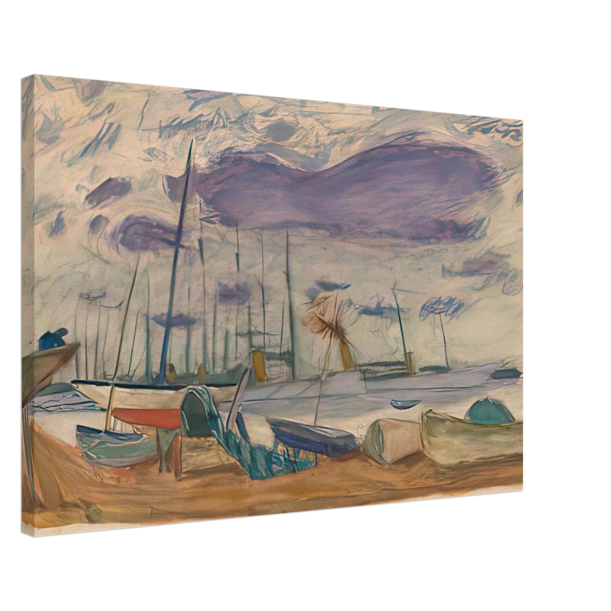Le Port de Cannes Canvas | Pierre Bonnard Canvas | Pierre Bonnard Shop
