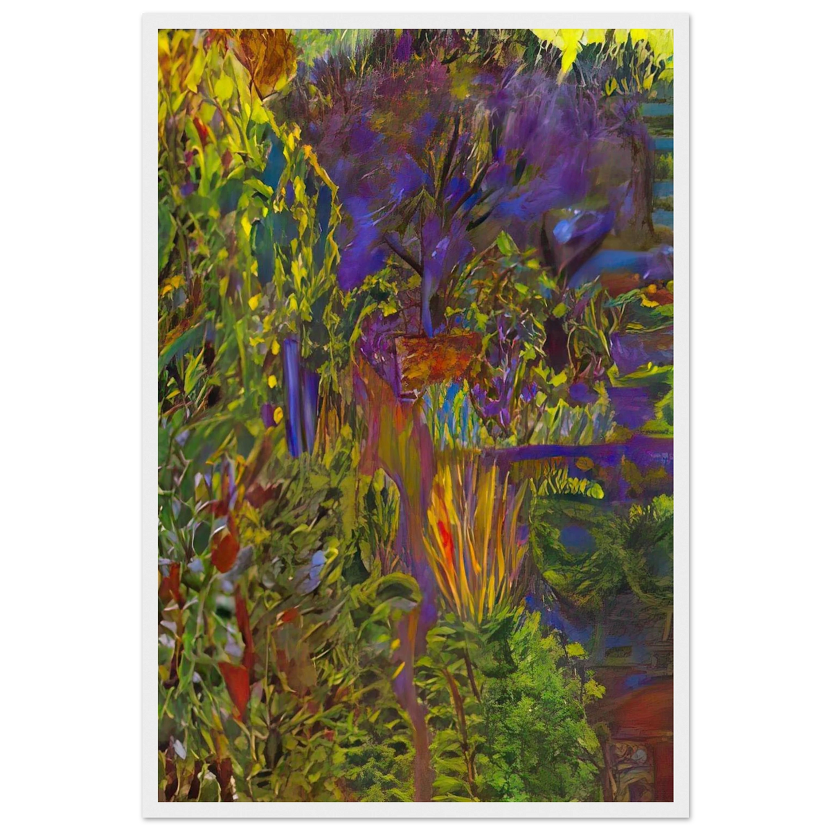 Garden at Midday Framed Poster | Pierre Bonnard Framed Prints Wall Art | Pierre Bonnard Shop