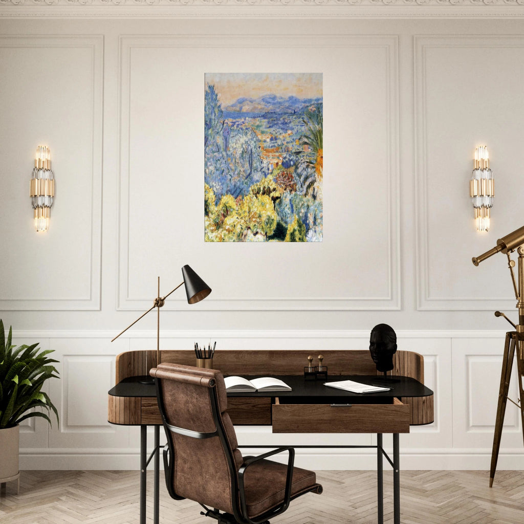 The Cote d'Azur Canvas | Pierre Bonnard Canvas | Pierre Bonnard Shop