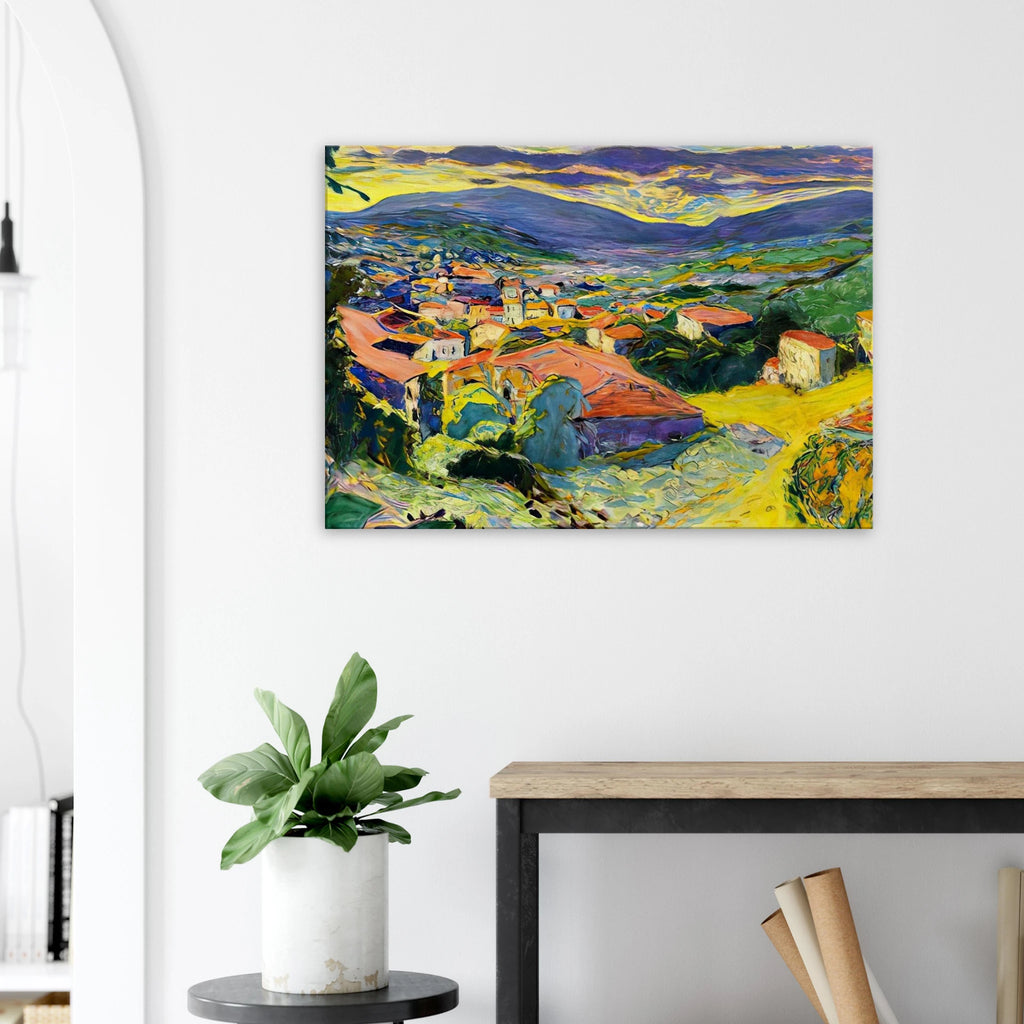 Landscape at Le Cannet Canvas | Pierre Bonnard Canvas | Pierre Bonnard Shop