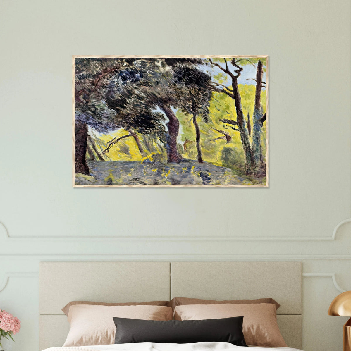 In the Woods (study) Framed Poster | Pierre Bonnard Framed Prints Wall Art | Pierre Bonnard Shop