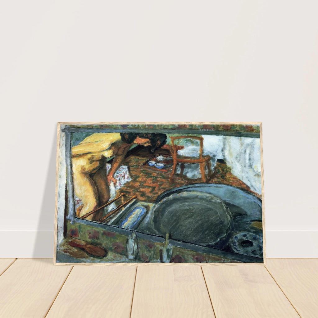 Tub in a Mirror Framed Poster | Pierre Bonnard Framed Prints Wall Art | Pierre Bonnard Shop