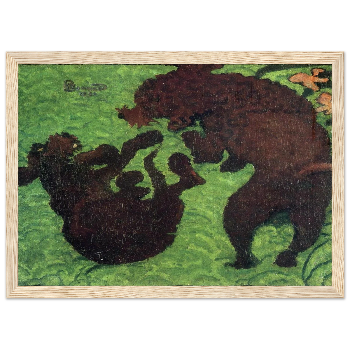 Two Poodles Framed Poster | Pierre Bonnard Framed Prints Wall Art | Pierre Bonnard Shop