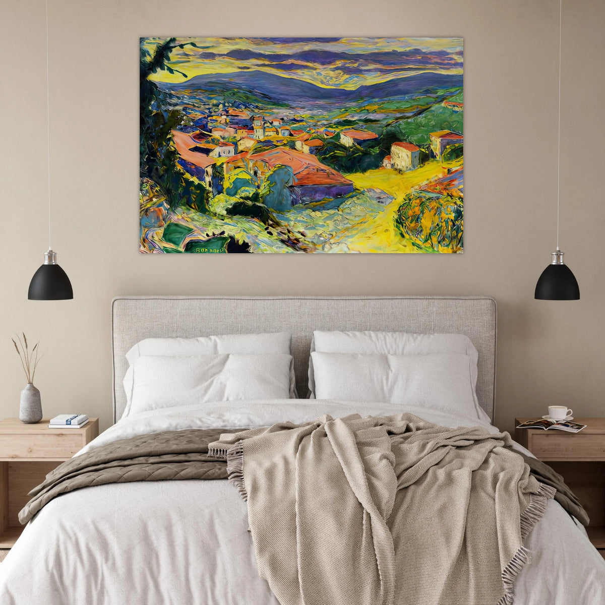 Landscape at Le Cannet Poster | Pierre Bonnard Poster | Pierre Bonnard Shop
