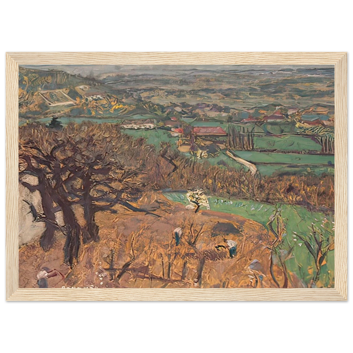 Dauphine Landscape Framed Poster | Pierre Bonnard Framed Prints Wall Art | Pierre Bonnard Shop