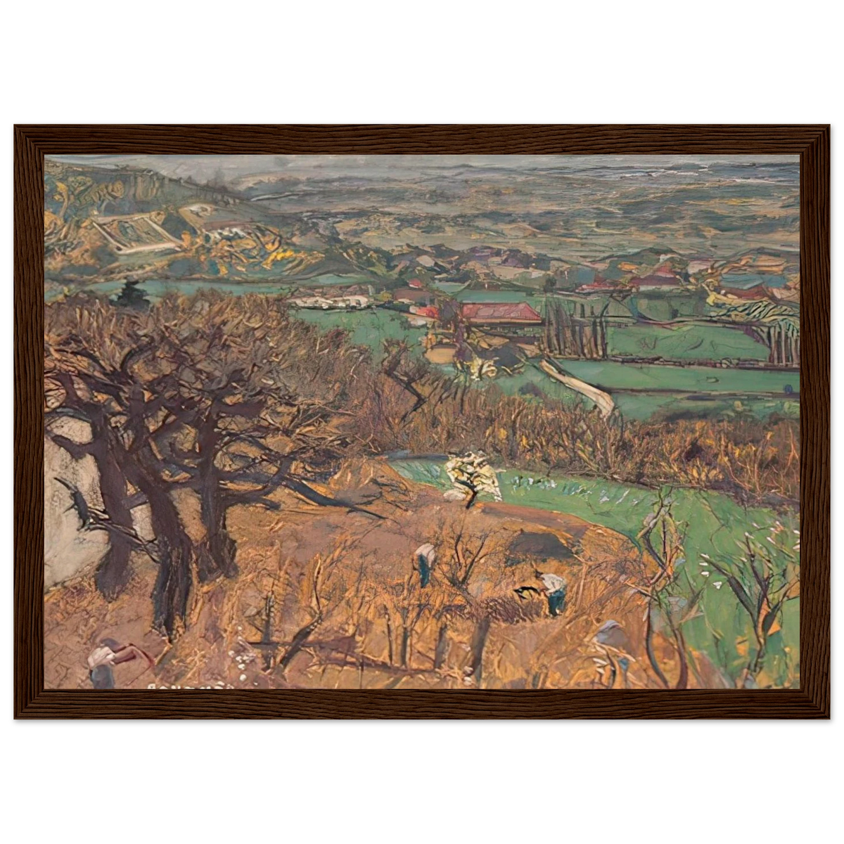 Dauphine Landscape Framed Poster | Pierre Bonnard Framed Prints Wall Art | Pierre Bonnard Shop
