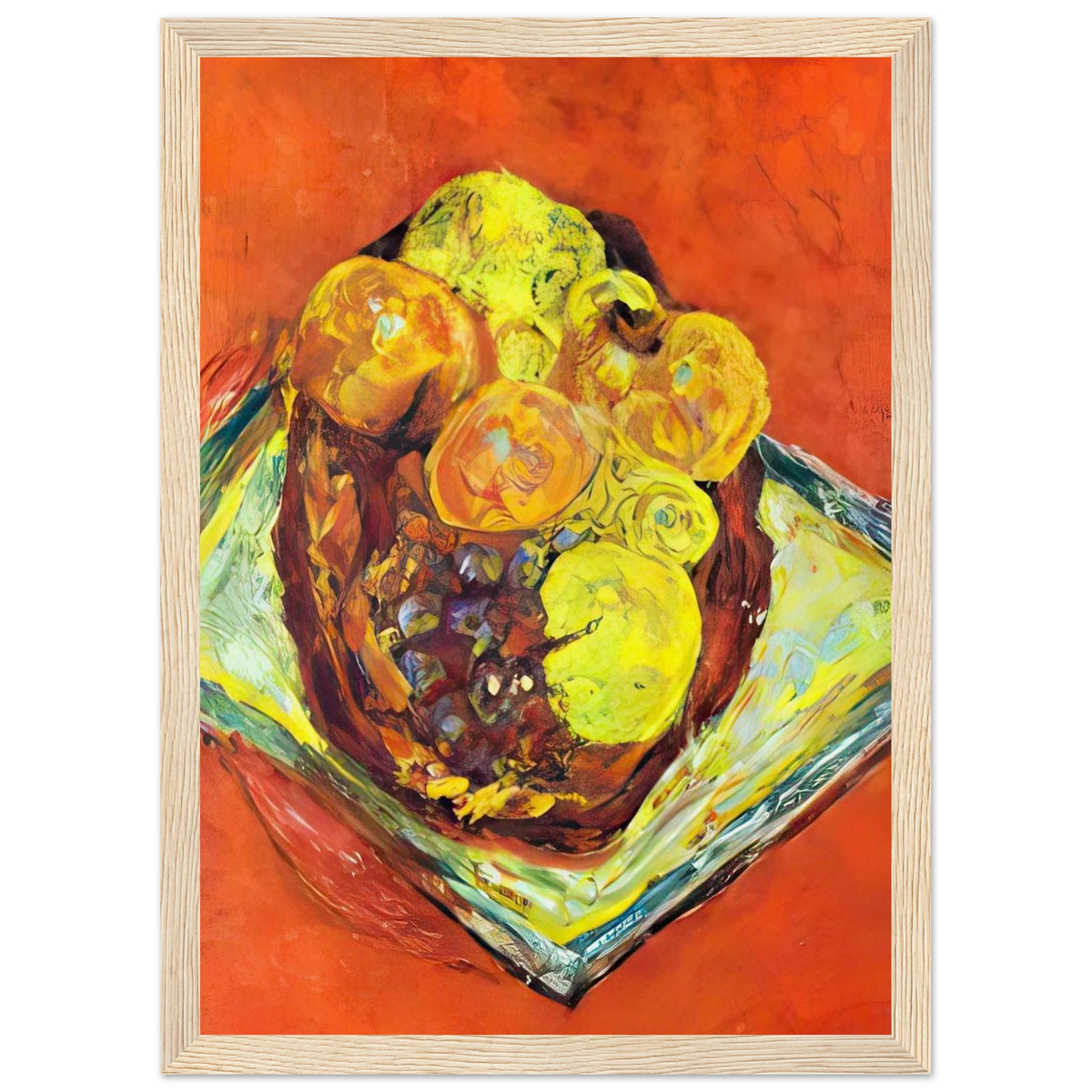 Peaches and Grapes Framed Poster | Pierre Bonnard Framed Prints Wall Art | Pierre Bonnard Shop