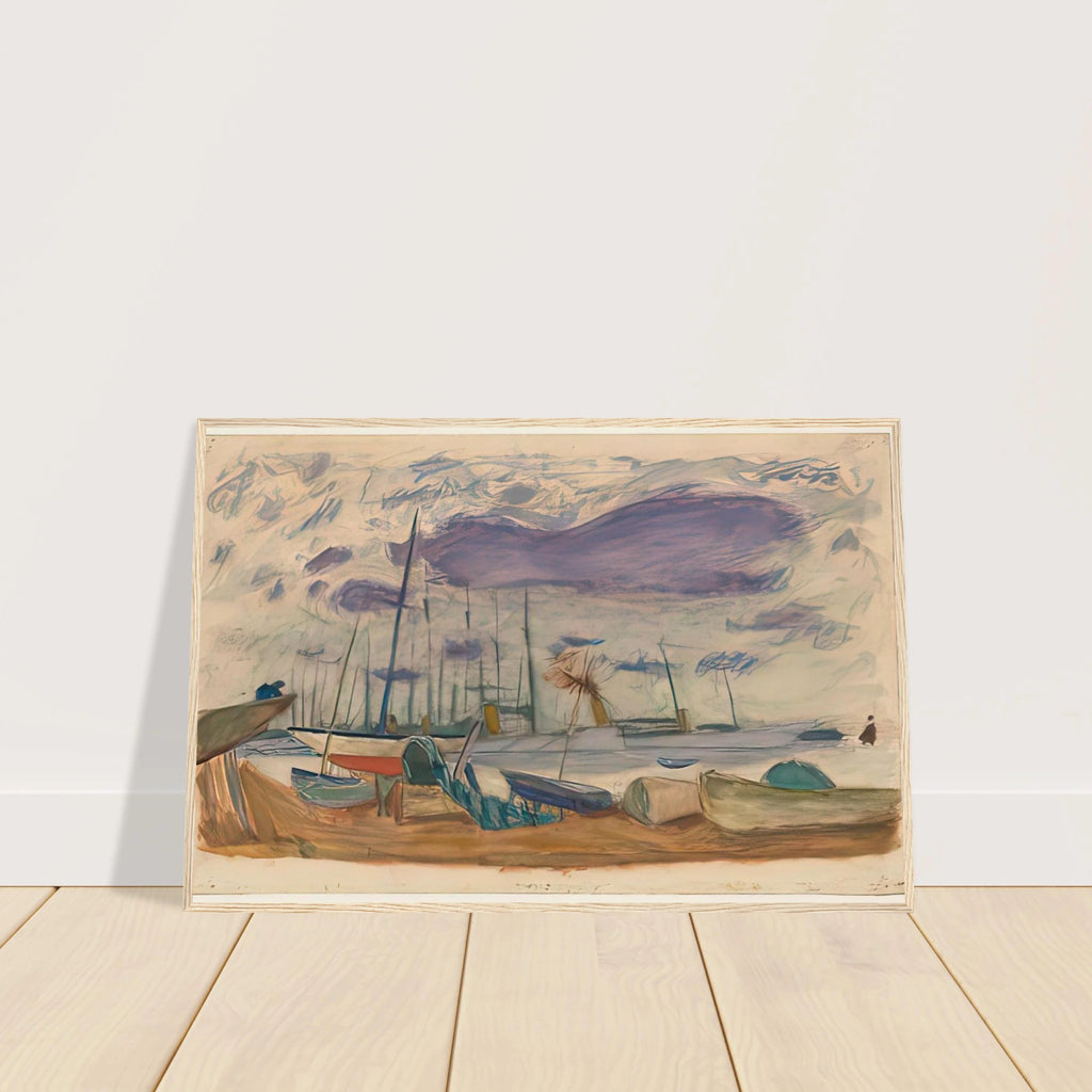 Le Port de Cannes Framed Poster | Pierre Bonnard Framed Prints Wall Art | Pierre Bonnard Shop
