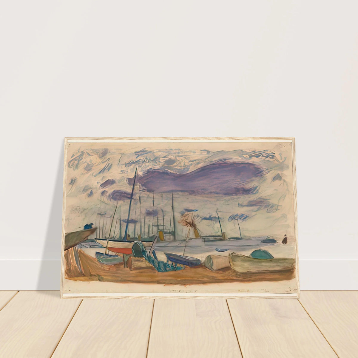 Le Port de Cannes Framed Poster | Pierre Bonnard Framed Prints Wall Art | Pierre Bonnard Shop