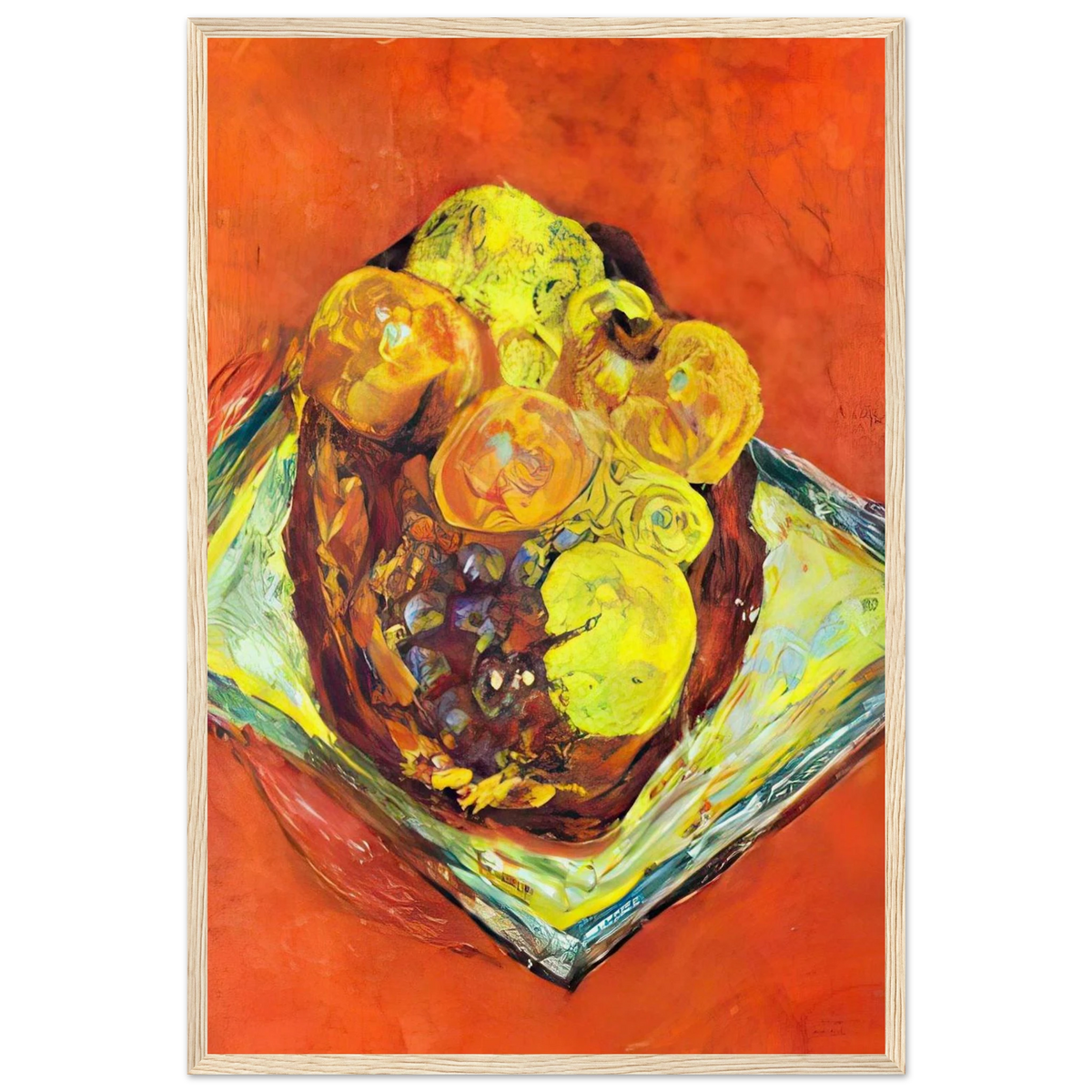 Peaches and Grapes Framed Poster | Pierre Bonnard Framed Prints Wall Art | Pierre Bonnard Shop