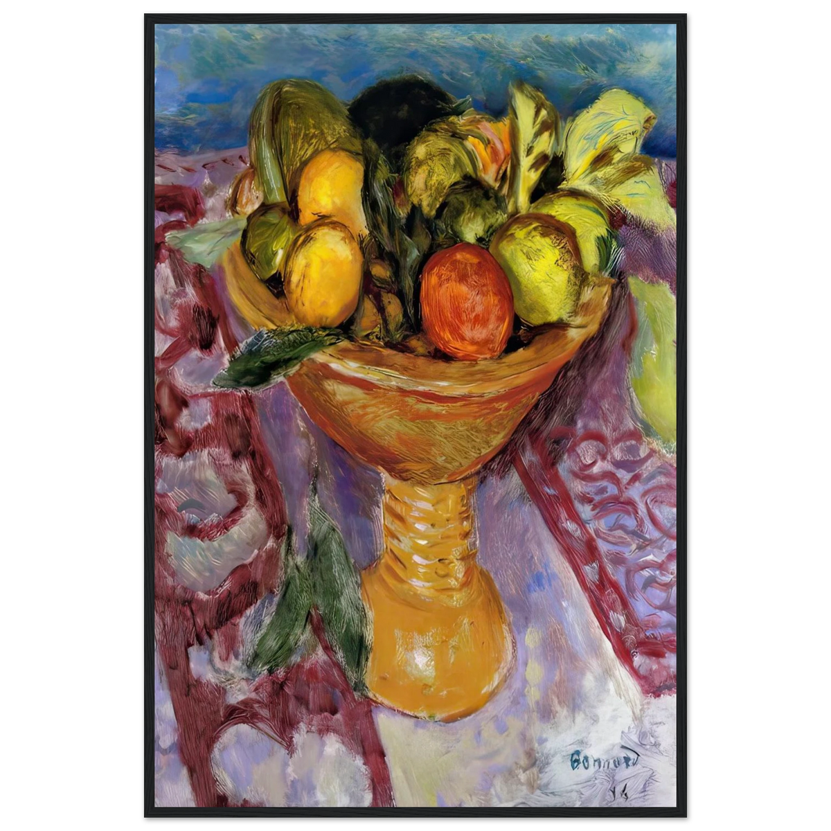 Fruit Bowl Framed Poster | Pierre Bonnard Framed Prints Wall Art | Pierre Bonnard Shop